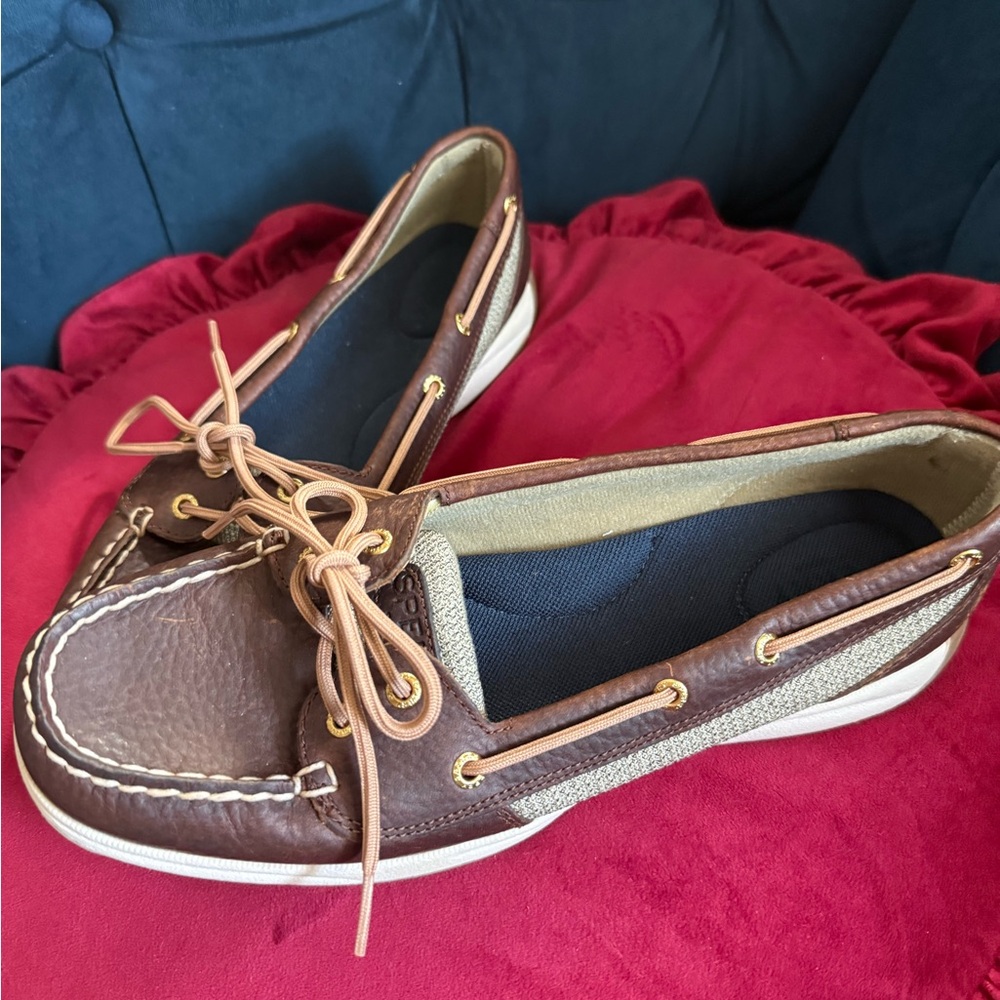 Sperry top - sides Brown Leather Boat Shoes